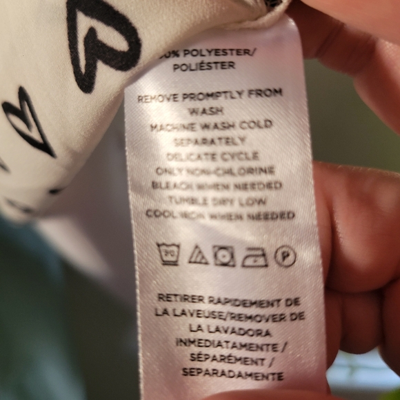 Loft Peplum Heart Blouse - Picture 3 of 6